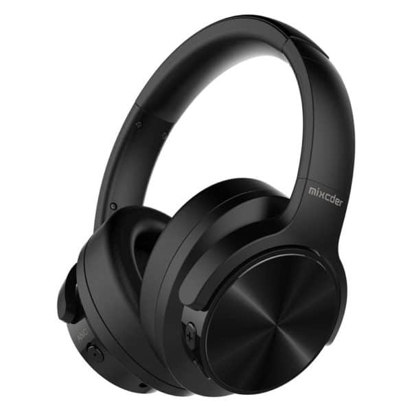 Mixcder Wireless Bluetooth 5.0 ANC ακουστικά πάνω από το αυτί (Ενεργή ακύρωση θορύβου) Μαύρο