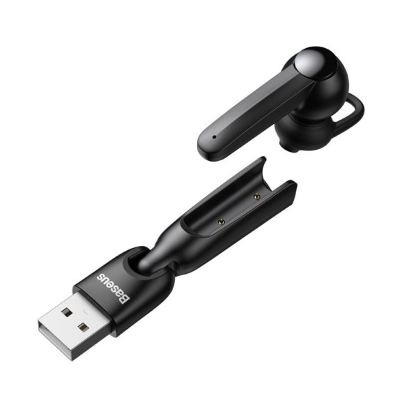 Ασύρματο ακουστικό Baseus A05 Bluetooth 5.0 + βάση σύνδεσης USB