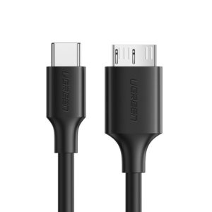 Καλώδιο Ugreen US312 Micro USB 3.0 to USB-C 1m μαύρο