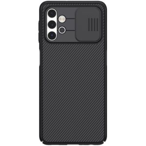 Nillkin CamShield Case Slim Cover με προστασία κάμερας για Samsung Galaxy A32 5G μαύρο