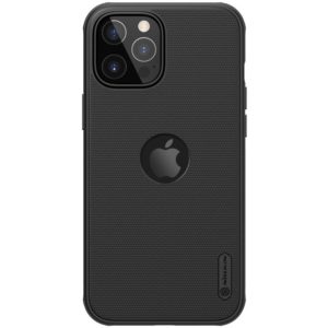 Θήκη Nillkin Super Frosted Shield για iPhone 12 Pro / iPhone 12 μαύρo
