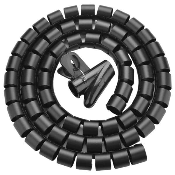 Ugreen spiral tube organizer καλωδίου 1,5m μαύρο