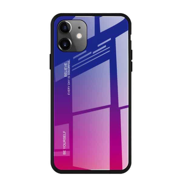 Gradient Glass Durable Cover για iPhone 11