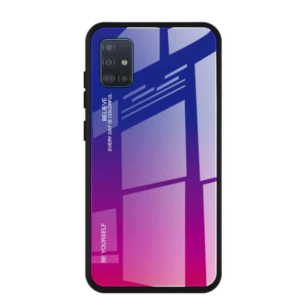 Gradient Glass Durable Cover για Samsung Galaxy A51