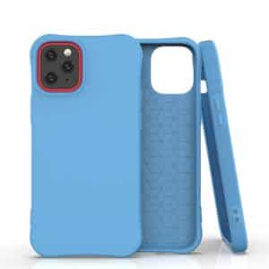 Εύκαμπτη θήκη gel Soft Color Case για iPhone 12 Pro / iPhone 12 μπλε