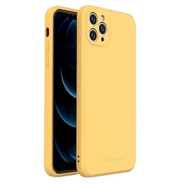 Wozinsky Color Case για iPhone 11 Pro Max κίτρινη