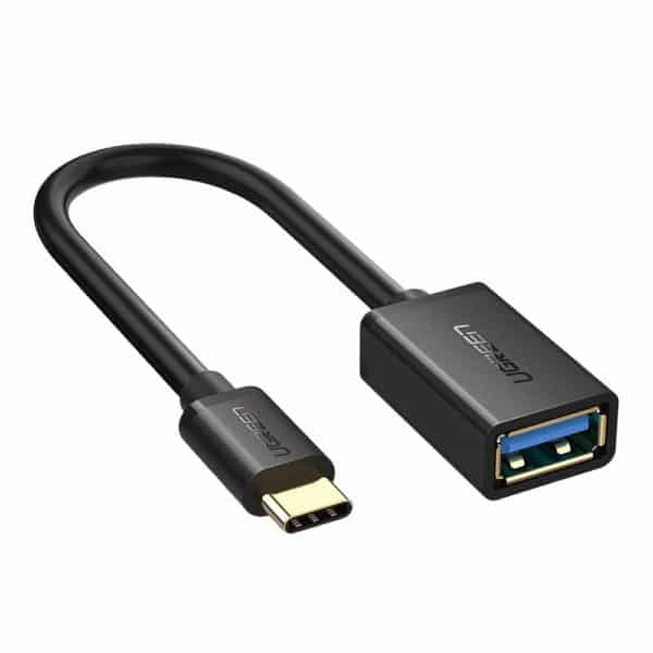 Προσαρμογέας USB-C 3.0 σε OTG UGREEN (μαύρο)