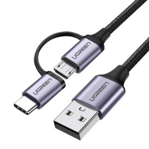 Ugreen 2in1 USB - micro USB / USB Type C