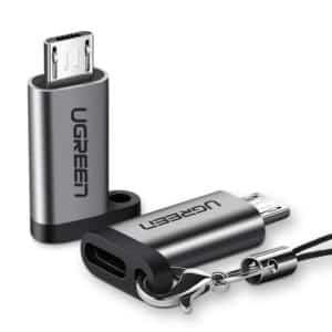 Προσαρμογέας USB-C σε Micro USB UGREEN US282 (Γκρι)