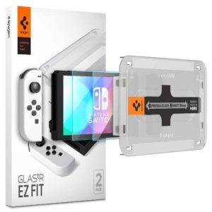 Tempered Glass x2 για Nintendo Switch OLED Spigen