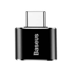 Αντάπτορας USB σε USB Type-C 2.4A (Μαύρο) Baseus