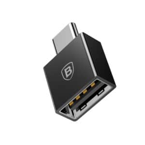 Αντάπτορας USB σε USB-C 2.4A Baseus (Μαύρο)