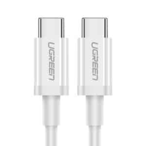 Kαλώδιο USB-C σε USB-C 3A 1m UGREEN (Λευκό)