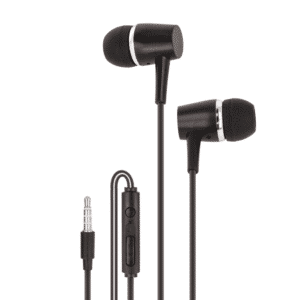 Ενσύρματα ακουστικά Maxlife MXEP-02 jack 3,5mm (μαύρο)