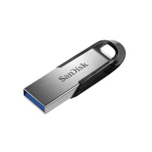 SanDisk pendrive 64 GB USB 3.0 Ultra Flair ασημί