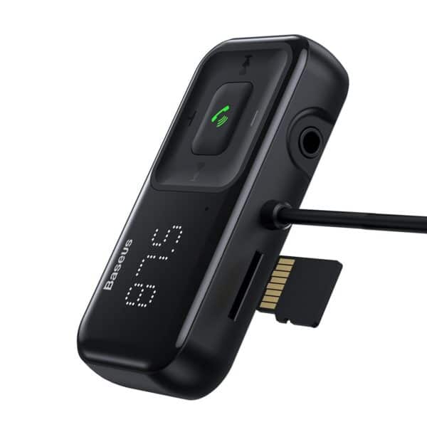 eng pl Baseus T typed S 16 wireless MP3 car charger Black 17812 2 3