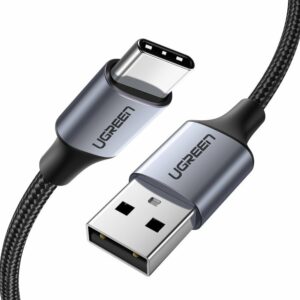 Καλώδιο USB σε USB-C UGREEN 3A, 2m (μαύρο)