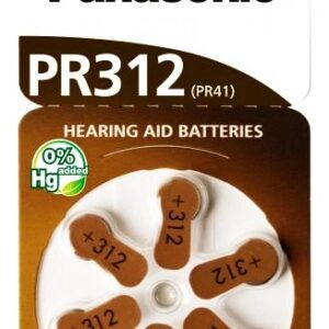 Μπαταρίες ακουστικών βαρηκοΐας PR312