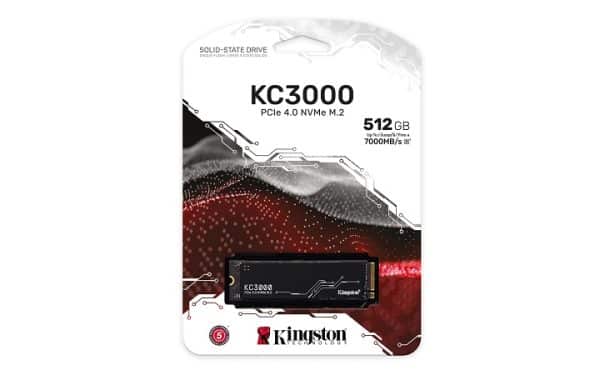 Σκληρός δίσκος SSD M.2 KC3000, 512GB, PCIe Gen 4.0 Kingston