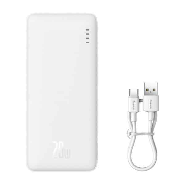Baseus Airpow 10000mAh 20W powerbank (Λευκό)
