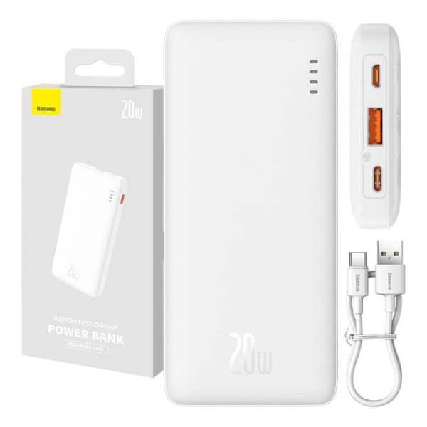 Baseus Airpow 10000mAh 20W powerbank (Λευκό)