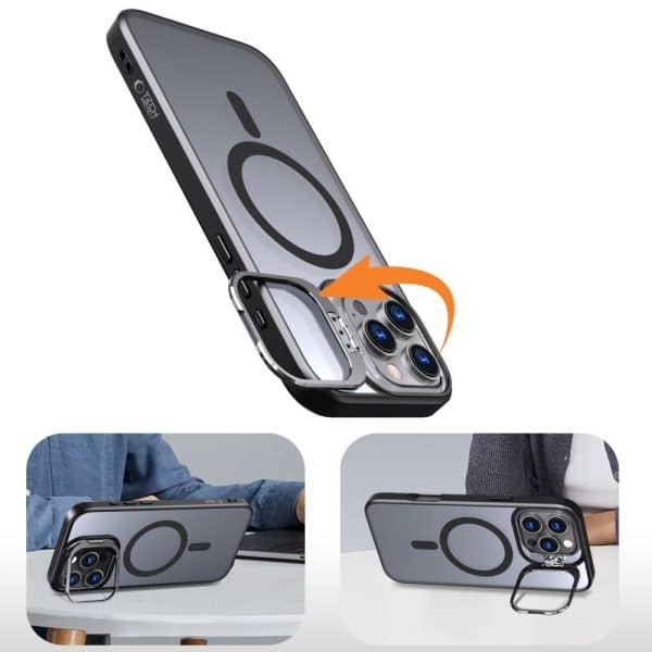 Θήκη iPhone 16 Magstand MagSafe Tech-Protect (Μαύρο)