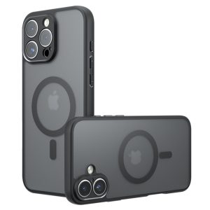 Θήκη iPhone 16 Pro Max PureFrost MagSafe Techsuit (Μαύρο Πάγου)