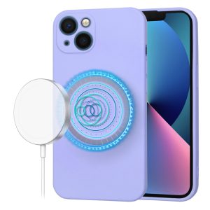 Θήκη iPhone 13 SoftFlex MagSafe Techsuit (Ανοιχτό Μωβ)