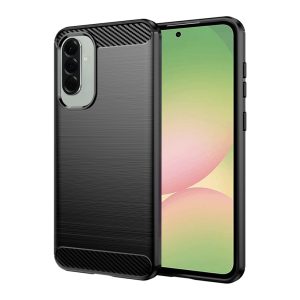 Θήκη Samsung Galaxy A56 5G Carbon Silicone Techsuit (Μαύρο)