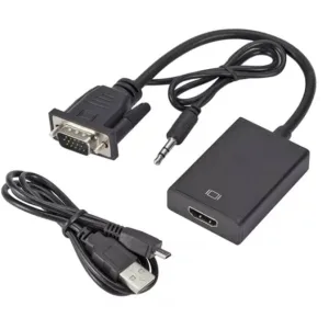 Αντάπτορας VGA & 3.5mm σε HDMI PTH-078 POWERTECH