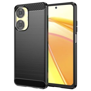 Θήκη Realme C55 Carbon Silicone Techsuit (Μαύρο)