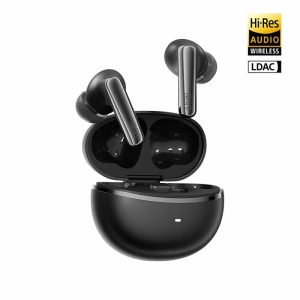 QCY Melobuds N70 ANC TWS Hi-Res Earbuds LDAC BT 6.0 IPX5 Wireless Μαύρο