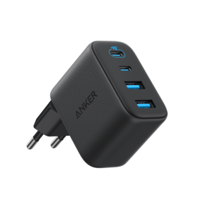 Φορτιστής με θύρες 2 x Type-C και 2 x USB-A Anker Zolo 50W (Μαύρο)