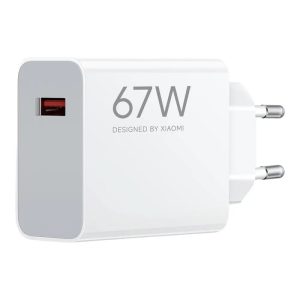 Φορτιστής με θύρα USB-A 67W Xiaomi (Λευκό)