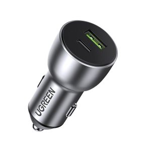 Φορτιστής Αυτοκινήτου με θύρα USB-A και USB-C Ugreen CD213